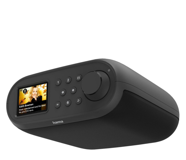 Hama Radio cyfrowe dab+/internet radio/bluetooth® rx/app czarne - 1331340 - zdjęcie